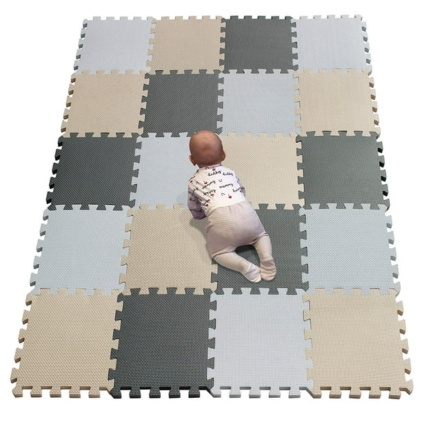 Soft Foam EVA Interlocking Floor Tiles Play Mat Kids Gym Yoga Exercise Fitness
